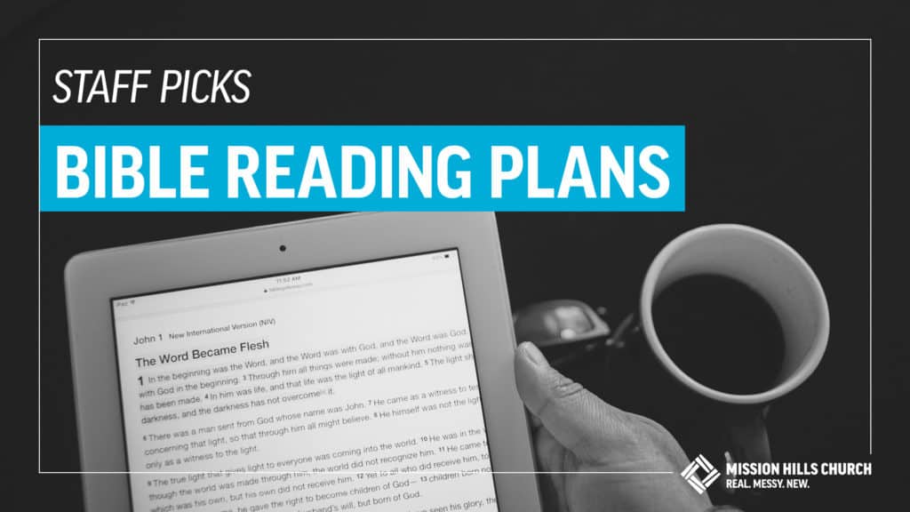 Bible Reading Plans | Staff Picks