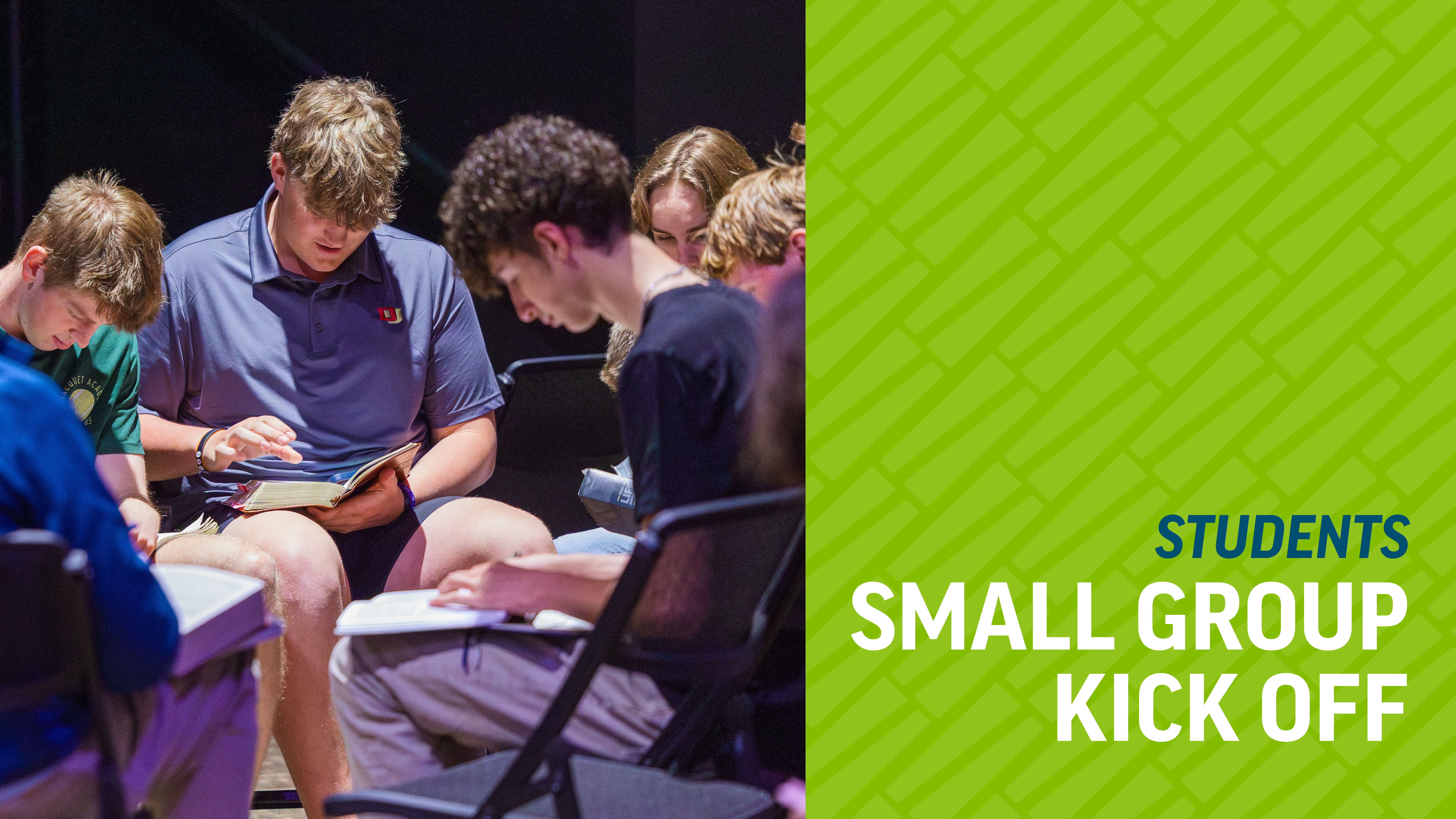Students Small Group Kick Off